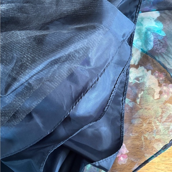 Floor-length Floral Formal Dress - Picture 5 of 8